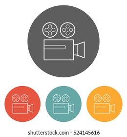 movie camera icon