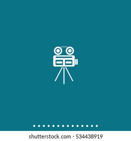 Movie camera icon.