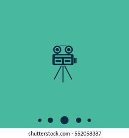 Movie camera icon.