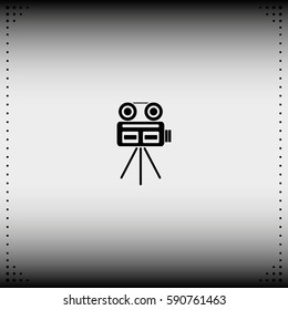 Movie camera icon.