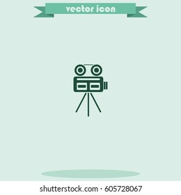 Movie camera icon.