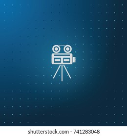 Movie camera icon.