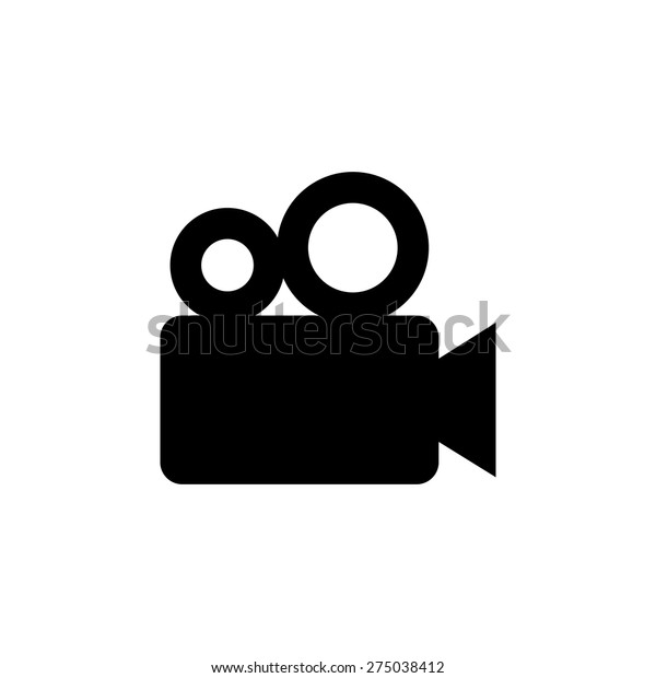 Movie Camera Icon Stock Vector (Royalty Free) 275038412 | Shutterstock