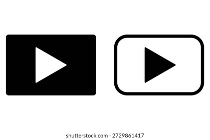 Conjunto de Vector de icono de cámara de película
