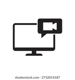 Notificación de la cámara de película y de transmisión en la pantalla del monitor