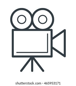 Movie Camera Vector Icon