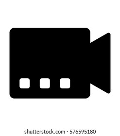 Movie Camera Vector Icon