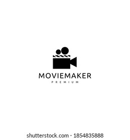 	
Movie Camera Vector Icon Isolated Object on White Background