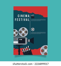Movie cinema festival poster. - Vector.