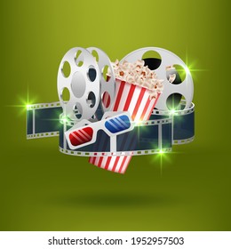 Movie cinema premiere poster design
