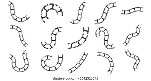 Movie Cinema Roll Vector Bundle