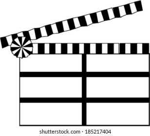 movie clapper board