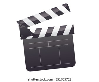 Movie clapper board