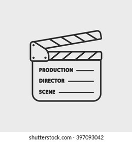 movie clapper board