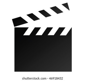 Movie clapper board