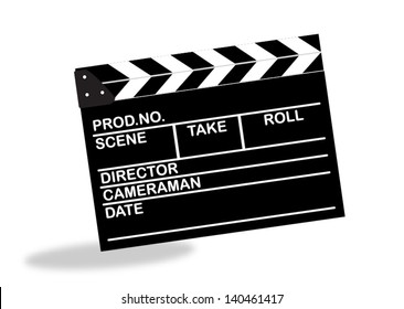 Movie clapper boards