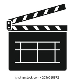 765 Clapper board clipart Images, Stock Photos & Vectors | Shutterstock