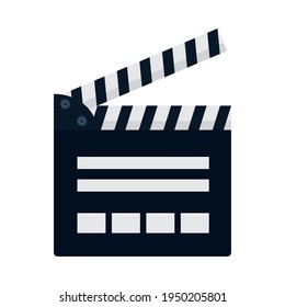capa de película sobre fondo blanco