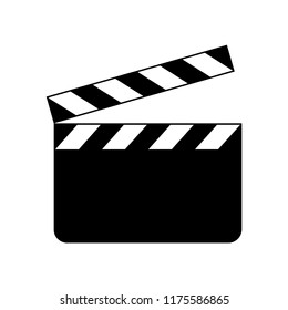 Movie clapper vector