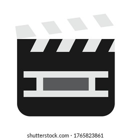 Movie Clapperboard Icon - From Movie And Film Icons Set