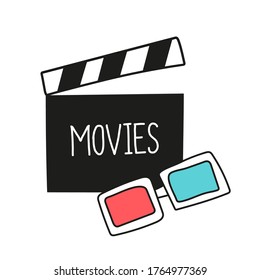 映画 手書き のイラスト素材 画像 ベクター画像 Shutterstock