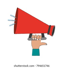 Movie directors bullhorn