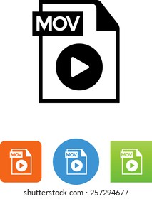 Movie document icon