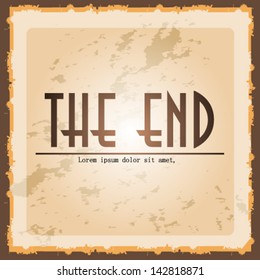 Movie ending screen