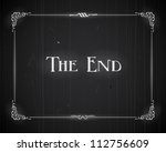 Movie ending screen - Editable Vector EPS10