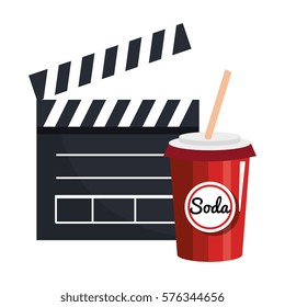 Movie entertainment elements icon