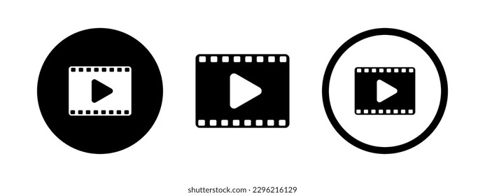 Movie equipment in modern style. TV camera online. Film making equipment.