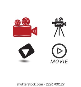 Movie film cinema vector design illustration