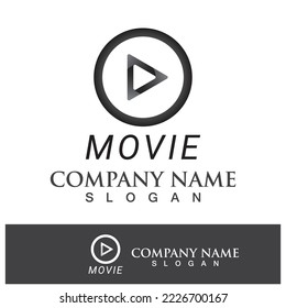 Movie film cinema vector design illustration