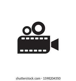 Movie or film company logo design inspiration vector template