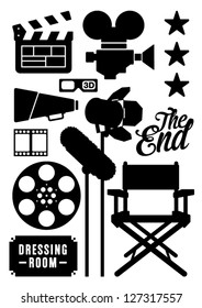 Movie and Film Icons, Symbols