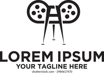 Movie Film with Initial QSP logo