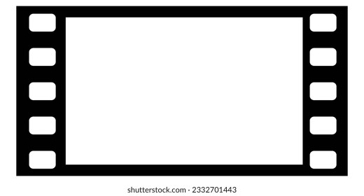 Movie Film Strip, vector illustration