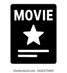 movie icon award on white background vector
Vector movie icon