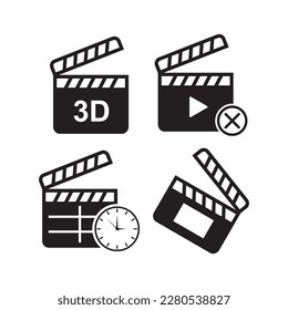 movie icon , cinema icon vector