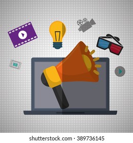 Movie icon design 
