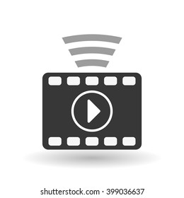 movie icon design, vector illustration