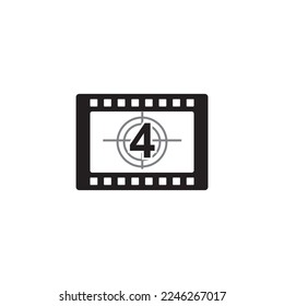 Movie Icon , Media Icon Vector