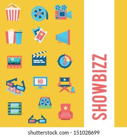 Movie icon set