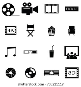 movie icon set