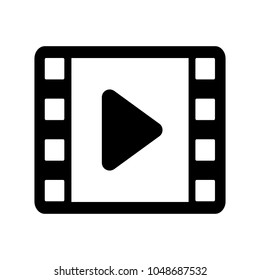 Movie icon – stock vector