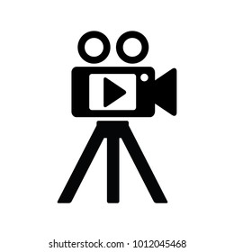 movie icon vector