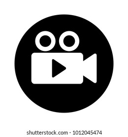 movie icon vector