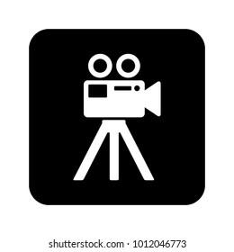 movie icon vector
