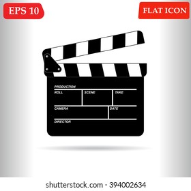 Movie icon vector 