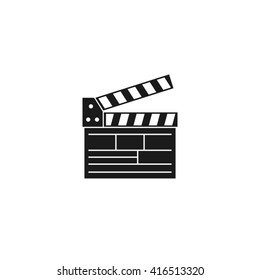 Movie icon vector.